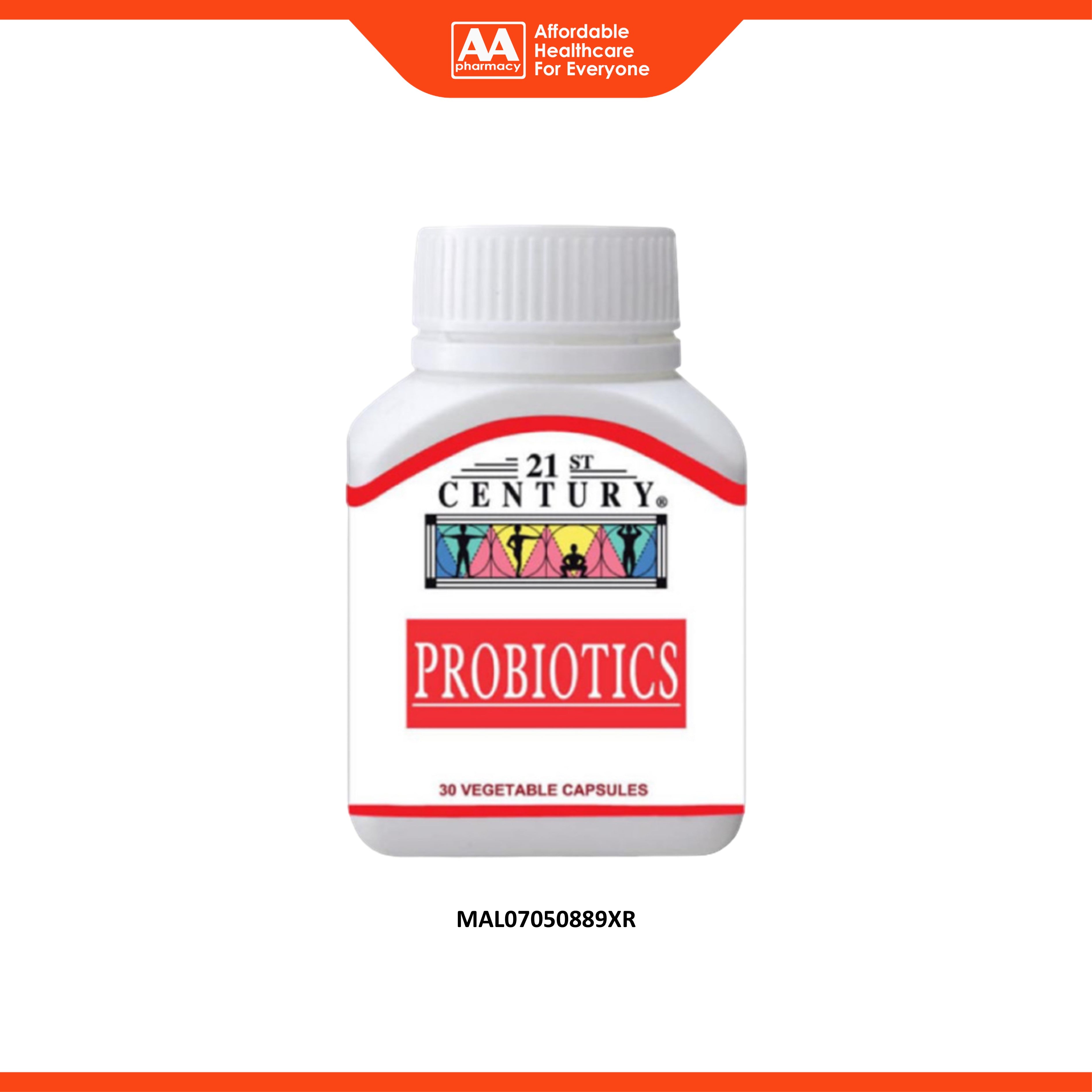 21st Century Probiotics Vegecapsule (30's)