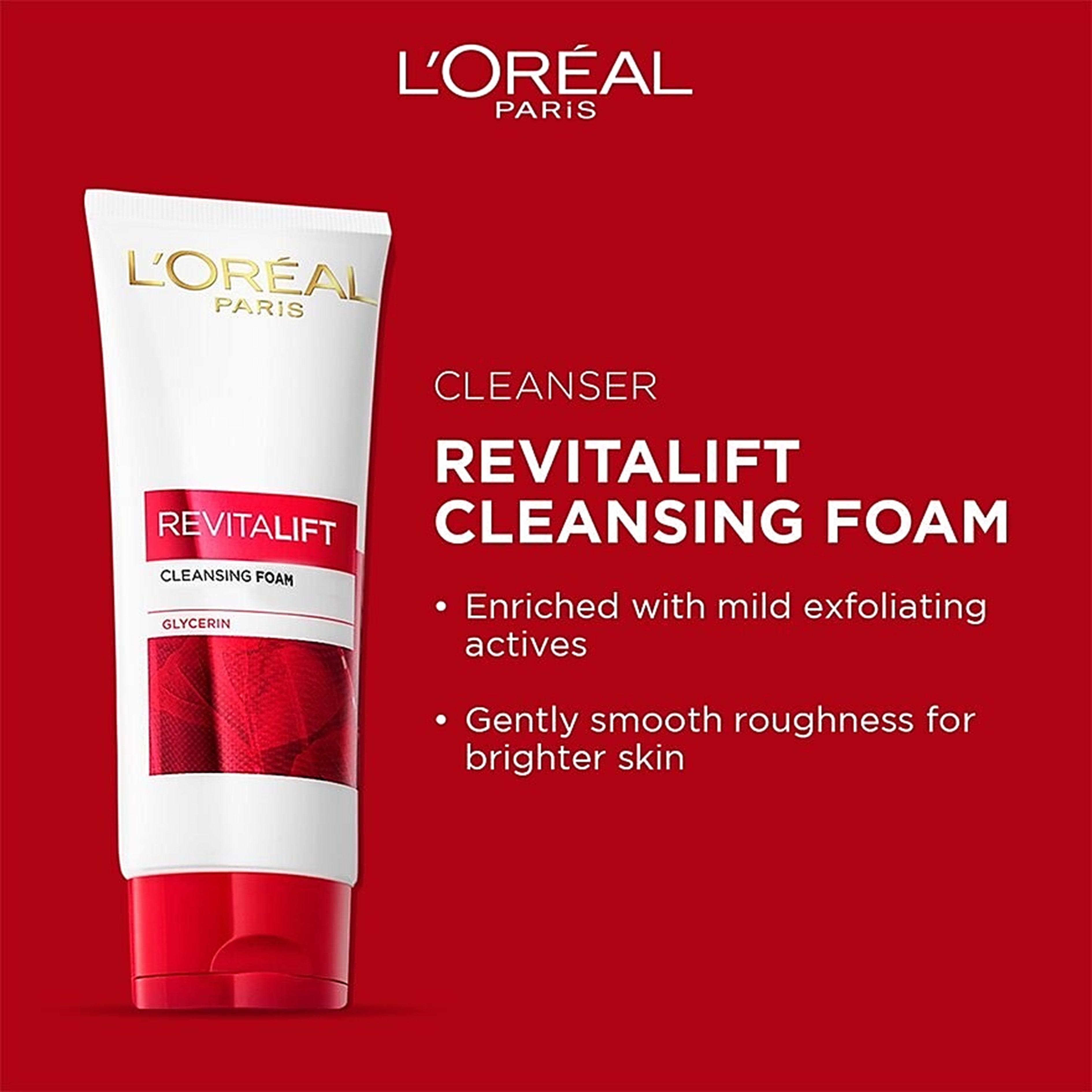 L'Oréal Paris RevitaLift Cleansing Foam 100mL