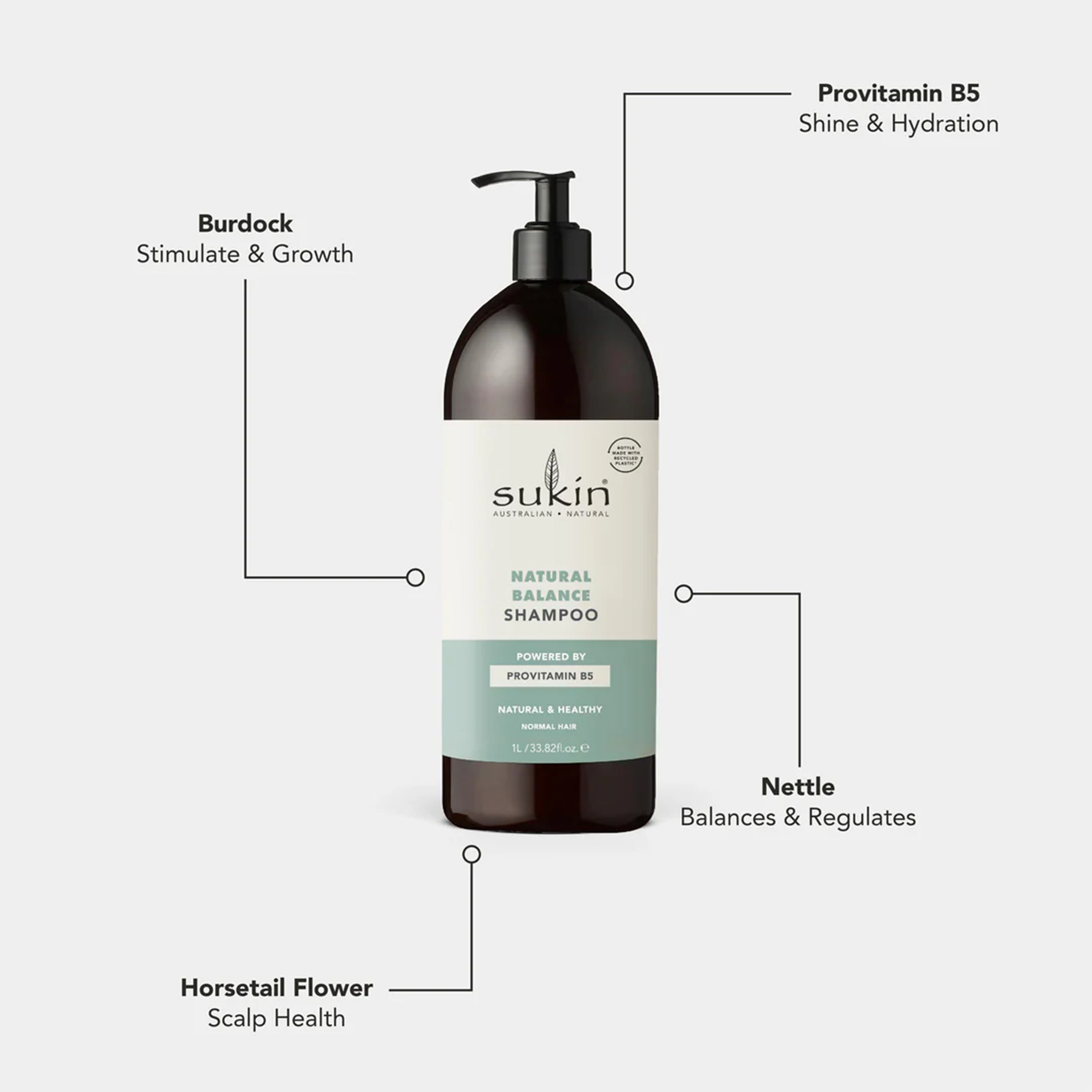 Sukin Natural Balance Shampoo (1000ml)