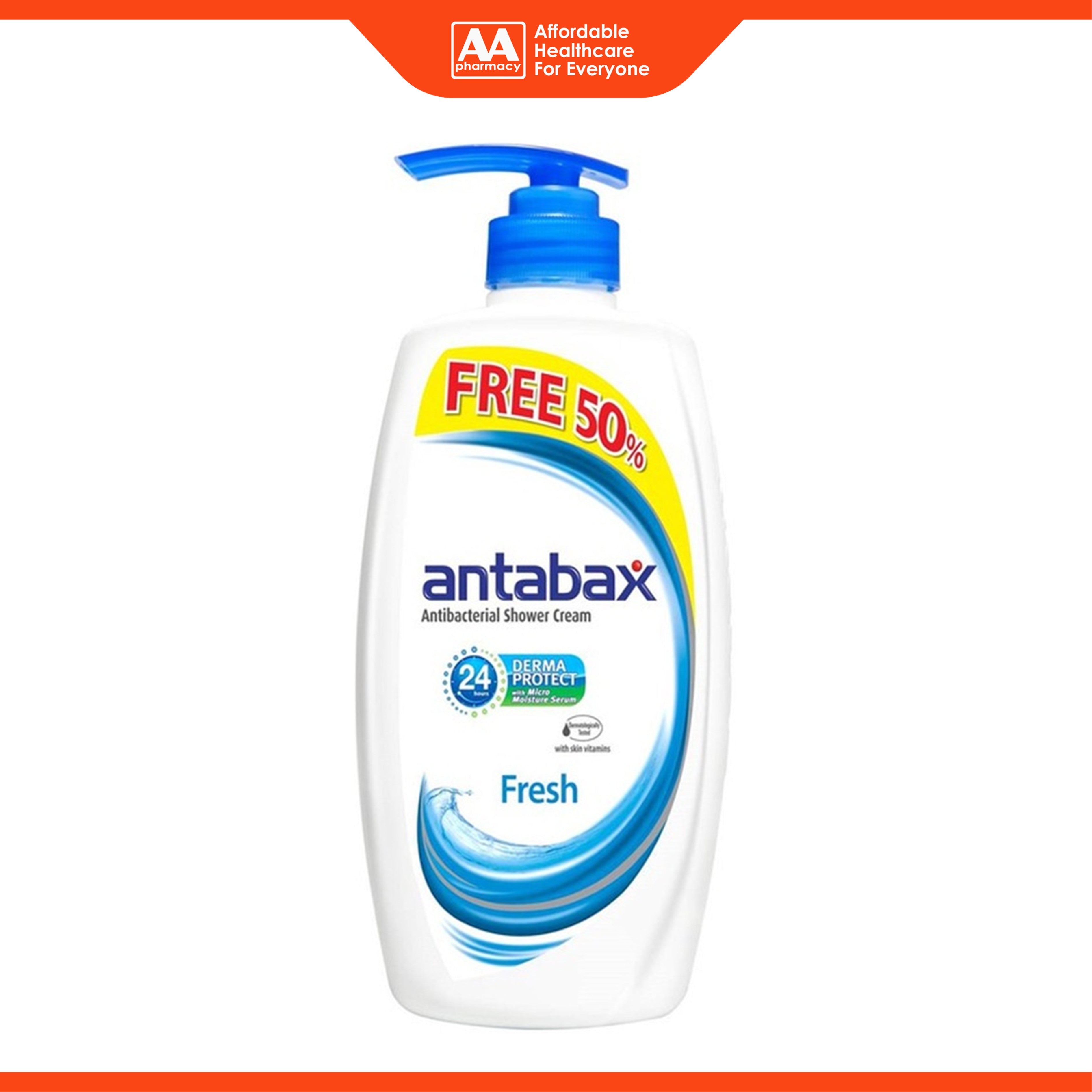 Antabax Antibacterial Shower Cream (Fresh) 960g