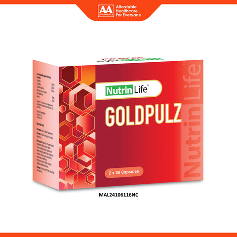 NutrinLife GoldPULZ Vegecapsule 2x30's
