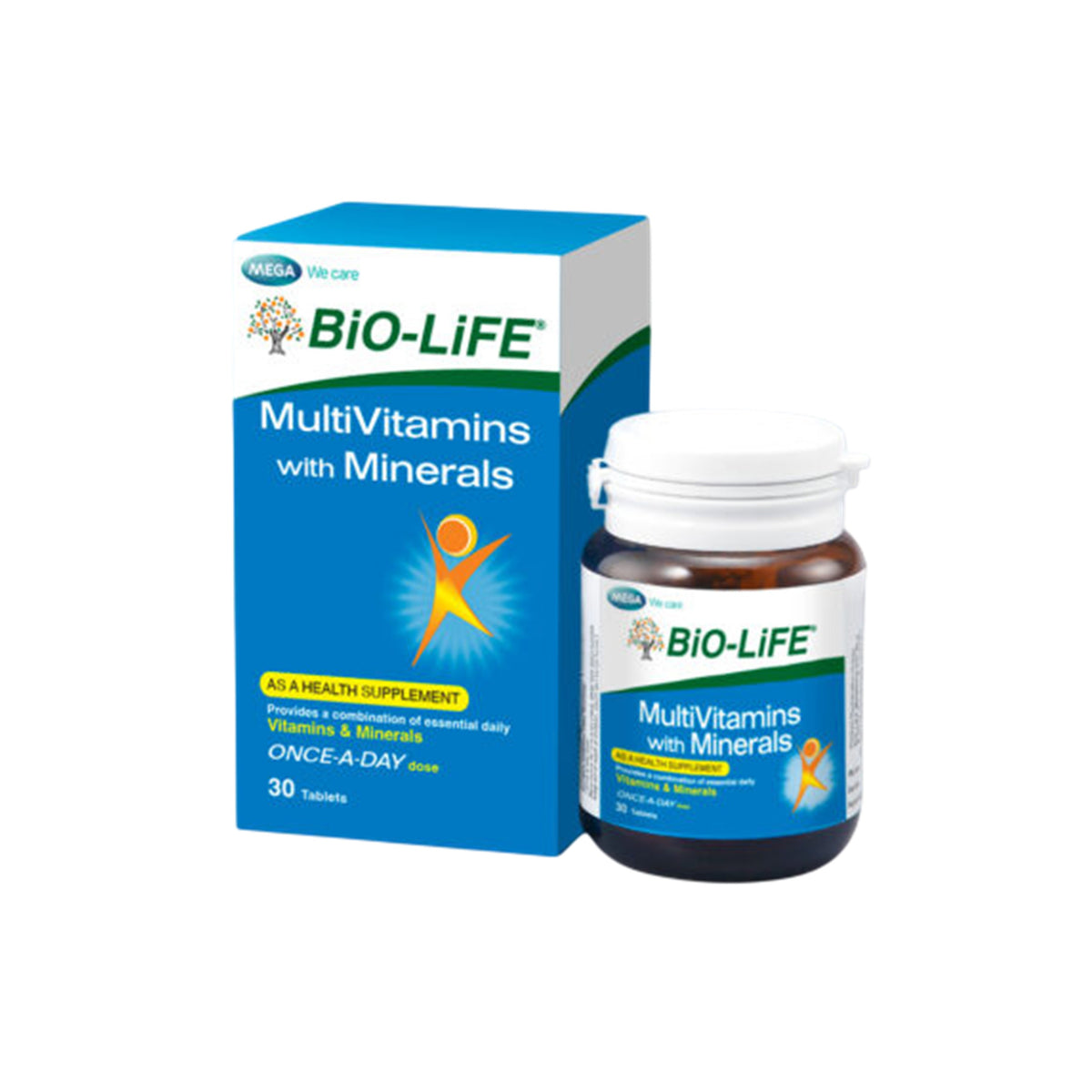 Bio-Life Multivitamins with Minerals Tablet (30's)