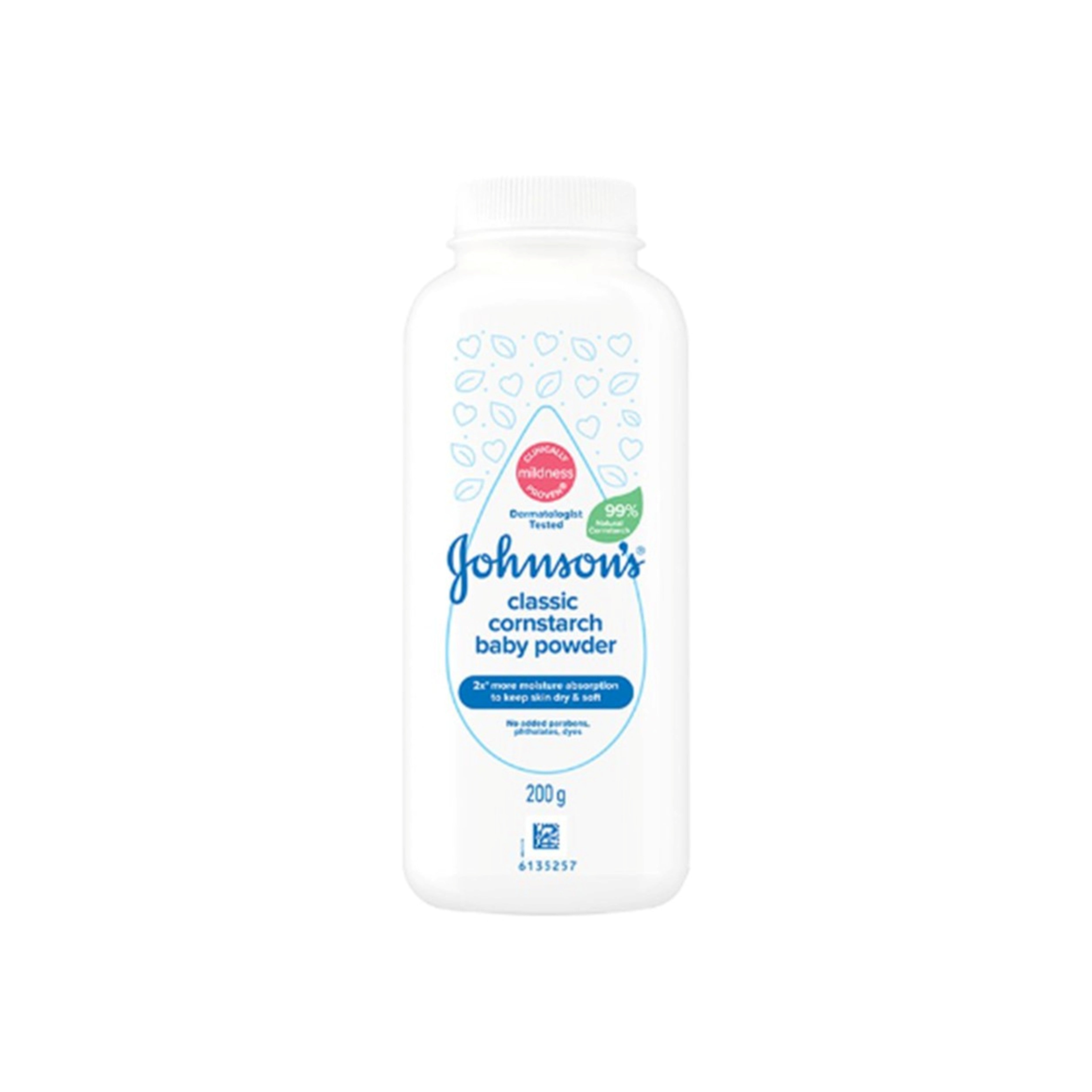 Johnson's Cornstarch Baby Powder (Classic) 200g