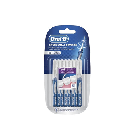 Oral-B Interdental Brush (Tight, Size 0-1) 10's