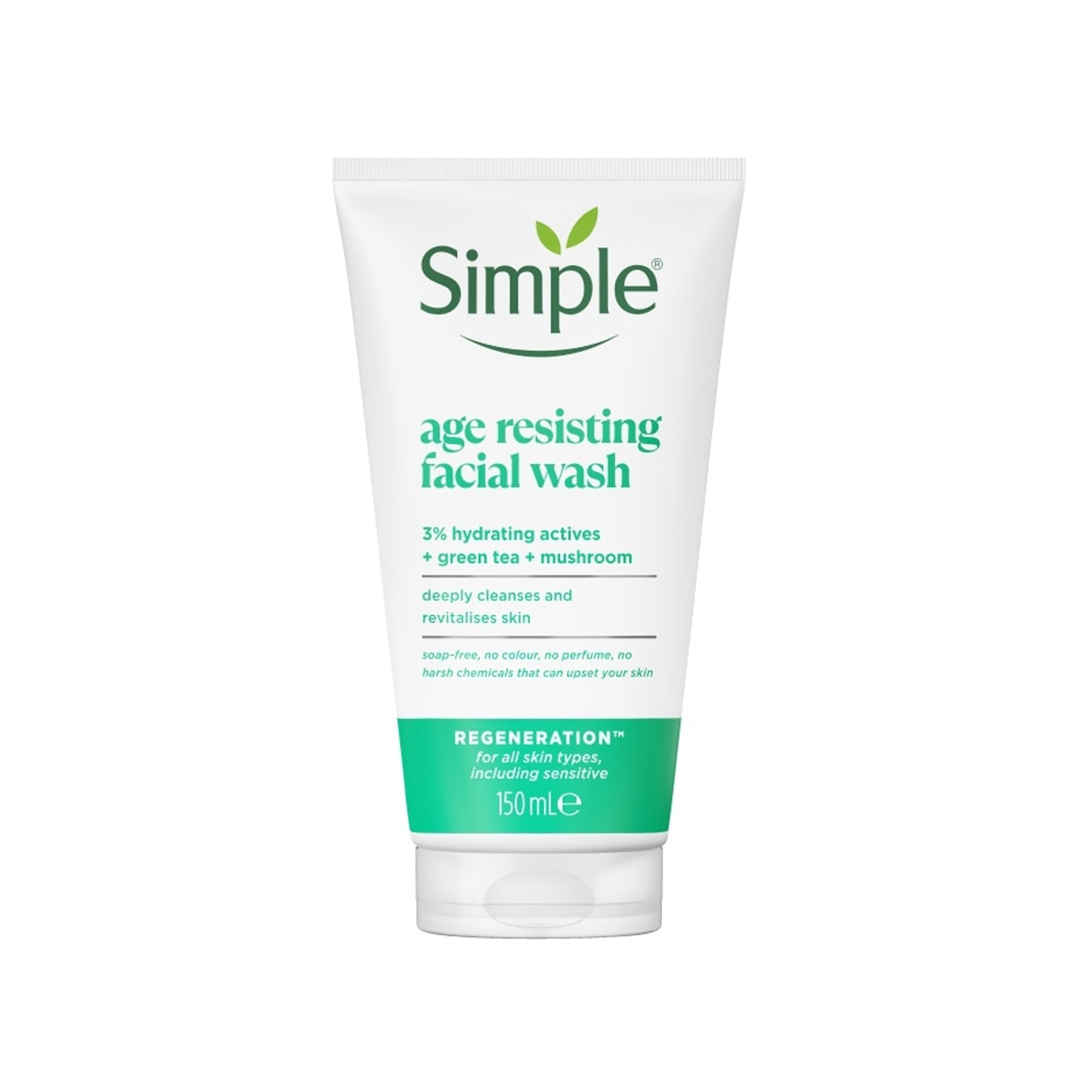 Simple Regeneration Age Resisting Facial Wash 150mL