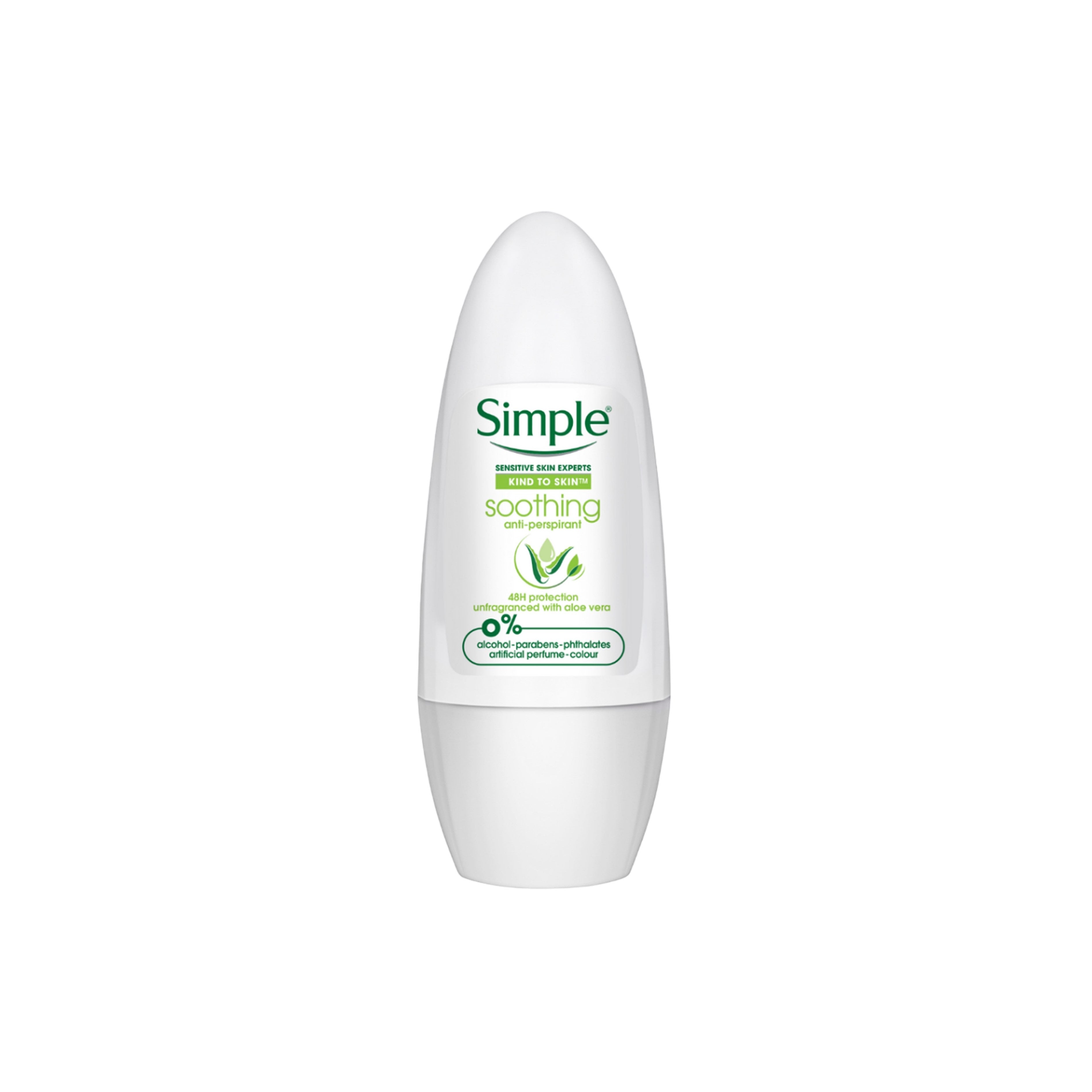 Simple Soothing Anti-Perspirant Roll On 45mL