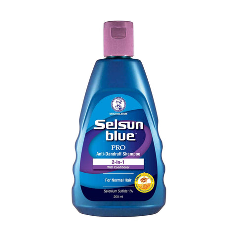 Selsun Blue PRO Anti-Dandruff Shampoo 200mL (2-in-1 with Conditioner)