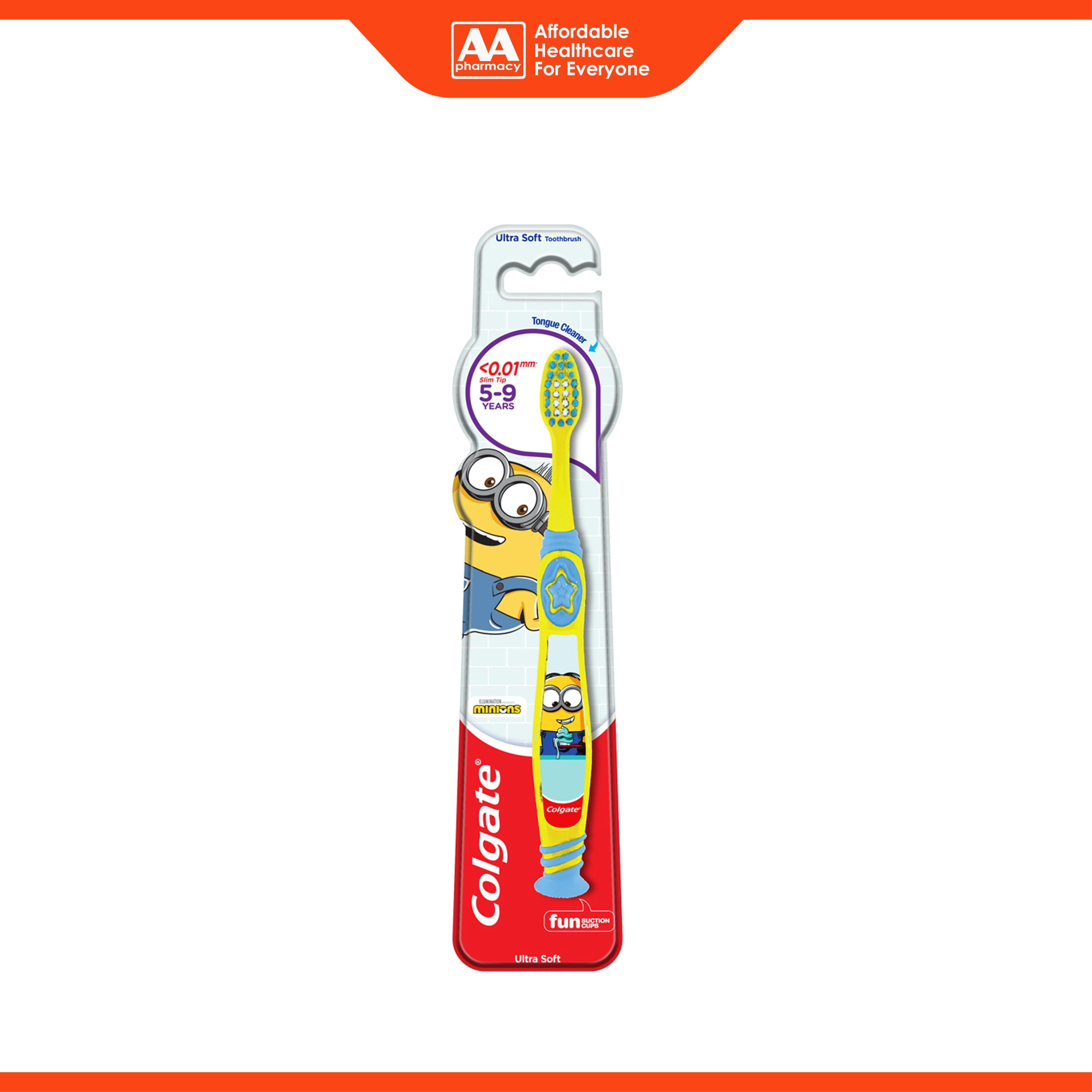 Colgate Minions Toothbrush Ultra Soft For Children 5-9 Years (1's)
