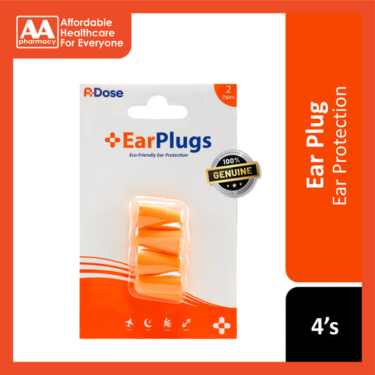 A-Dose Ear Plugs 4's (2 Pairs)
