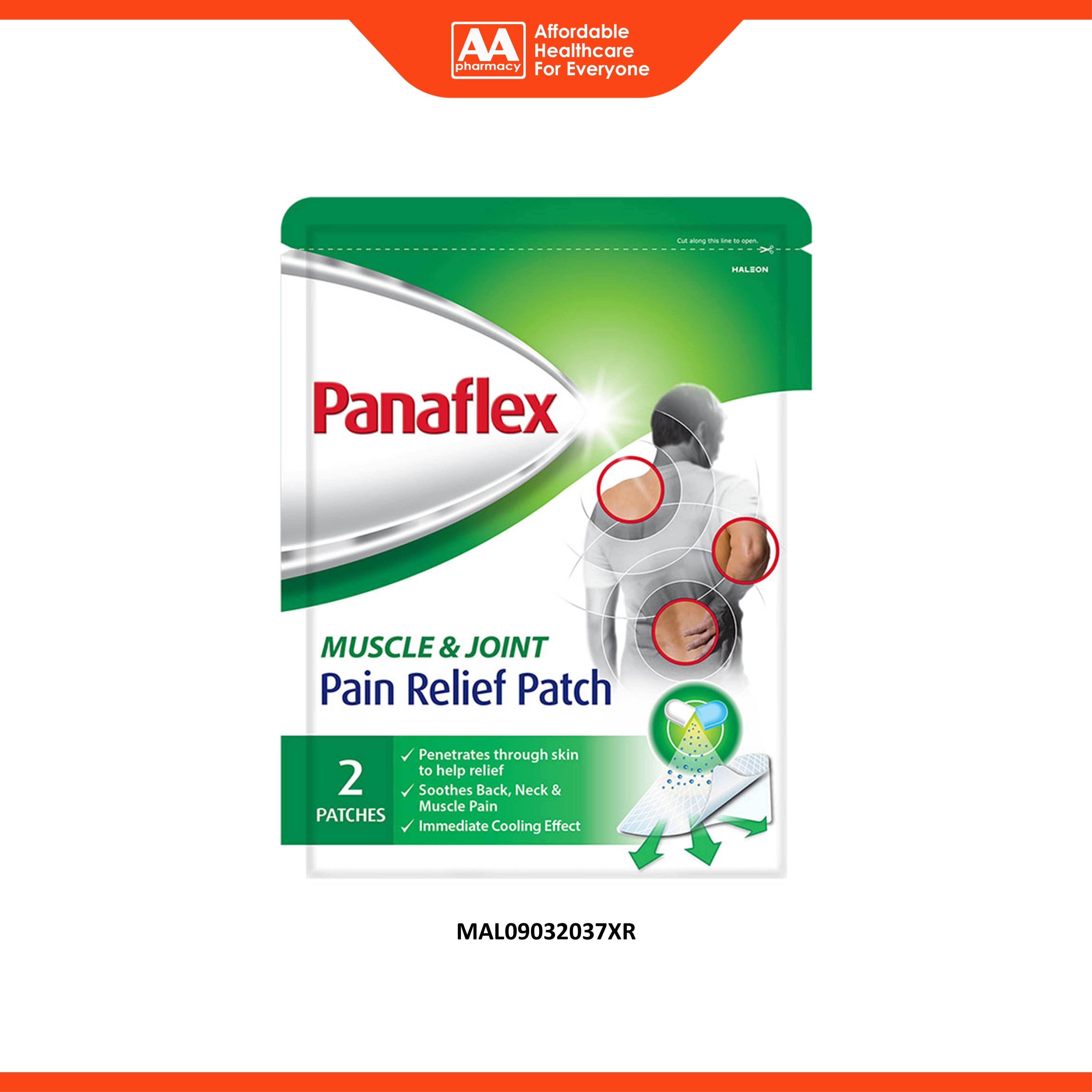 Panaflex Muscle and Joint Pain Relief Patch 2's
