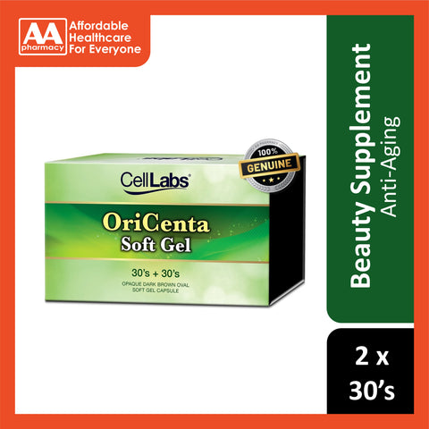 CellLabs OriCenta 2000mg Deer Placenta Softgel Capsule 2x30's