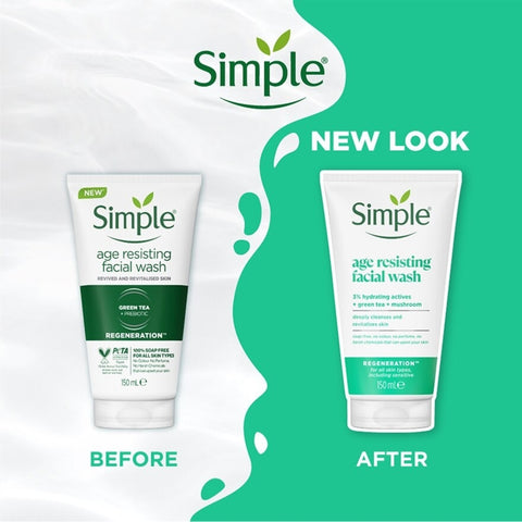 Simple Regeneration Age Resisting Facial Wash 150mL
