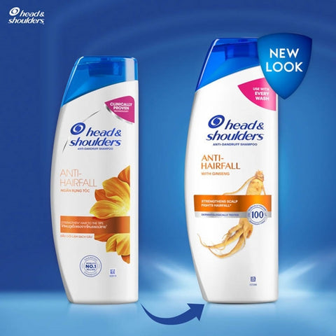 Head and Shoulders Anti-Dandruff Shampoo (Anti-Hairfall with Ginseng) 300mL