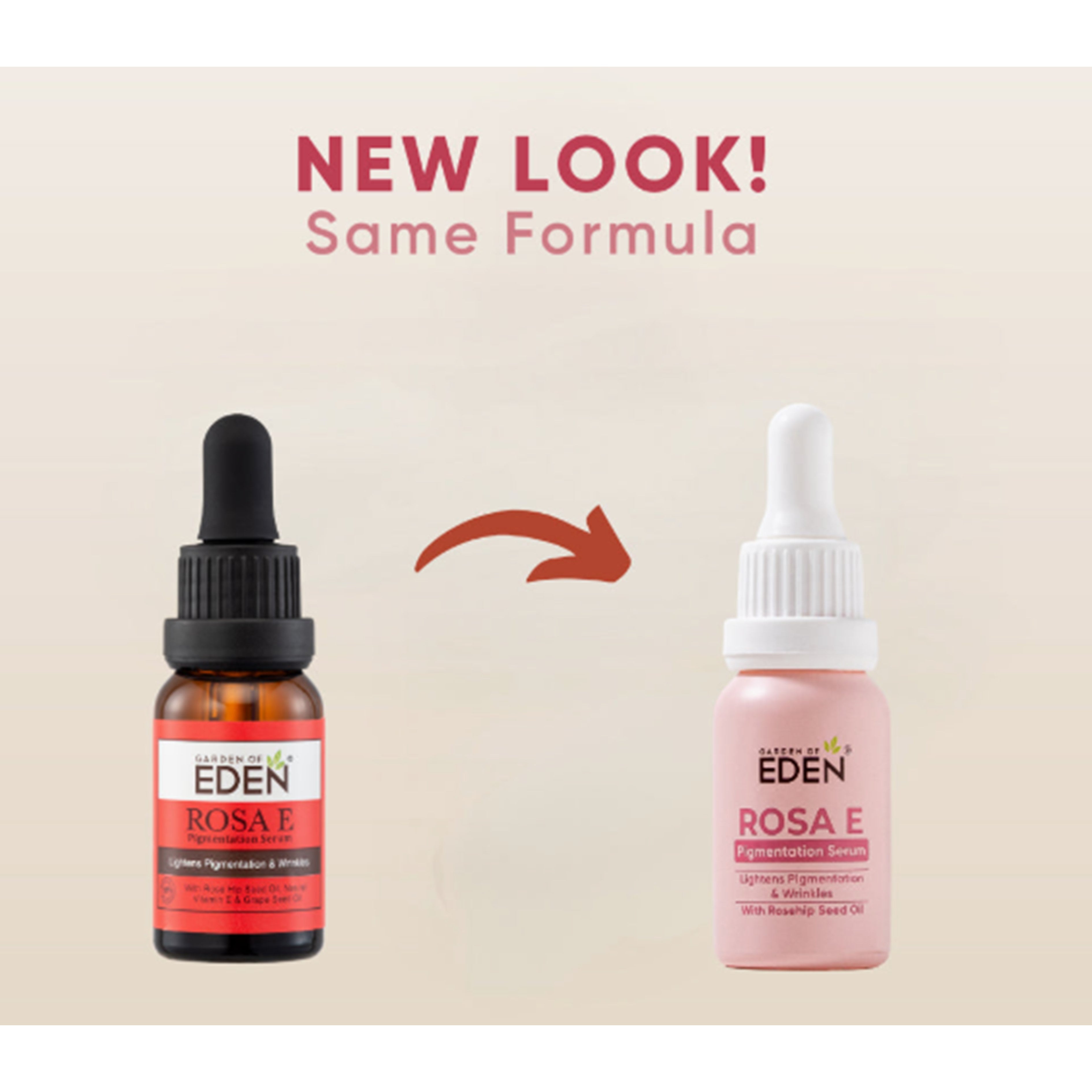 Garden Of Eden Rosa E Pigmentation Serum 15mL