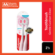 Colgate Toothbrush (Gentle Cushion Clean, Soft) 2's