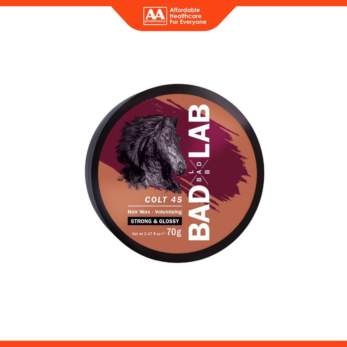 Bad Lab Colt 45 Hair Wax - Volumising, Strong and Glossy (70g)