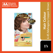 Bigen Cream Color 6-45 Mahogany Copper Brown