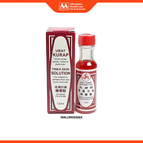 3 Legs Tinea Skin Solution 12mL