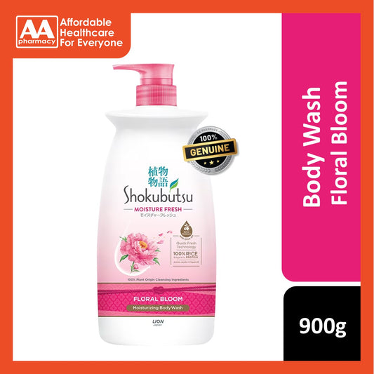 Shokubutsu Moisture Fresh Moisturizing Body Wash 900g - Floral Bloom