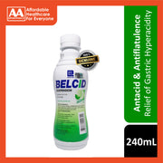 Belcid Suspension (Mint Flavour) 240mL (Antacid, Antiflatulence, Demulcent)