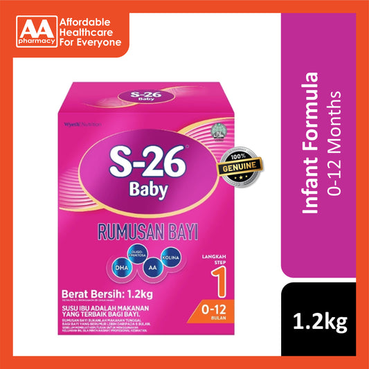 S-26 Infant Formula Step 1 1.2kg (For Babies 0-12 Months)