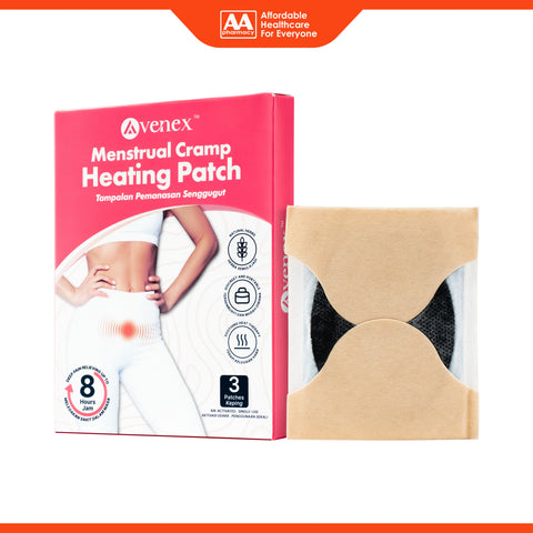 Avenex Menstrual Cramp Heating Patch 3's