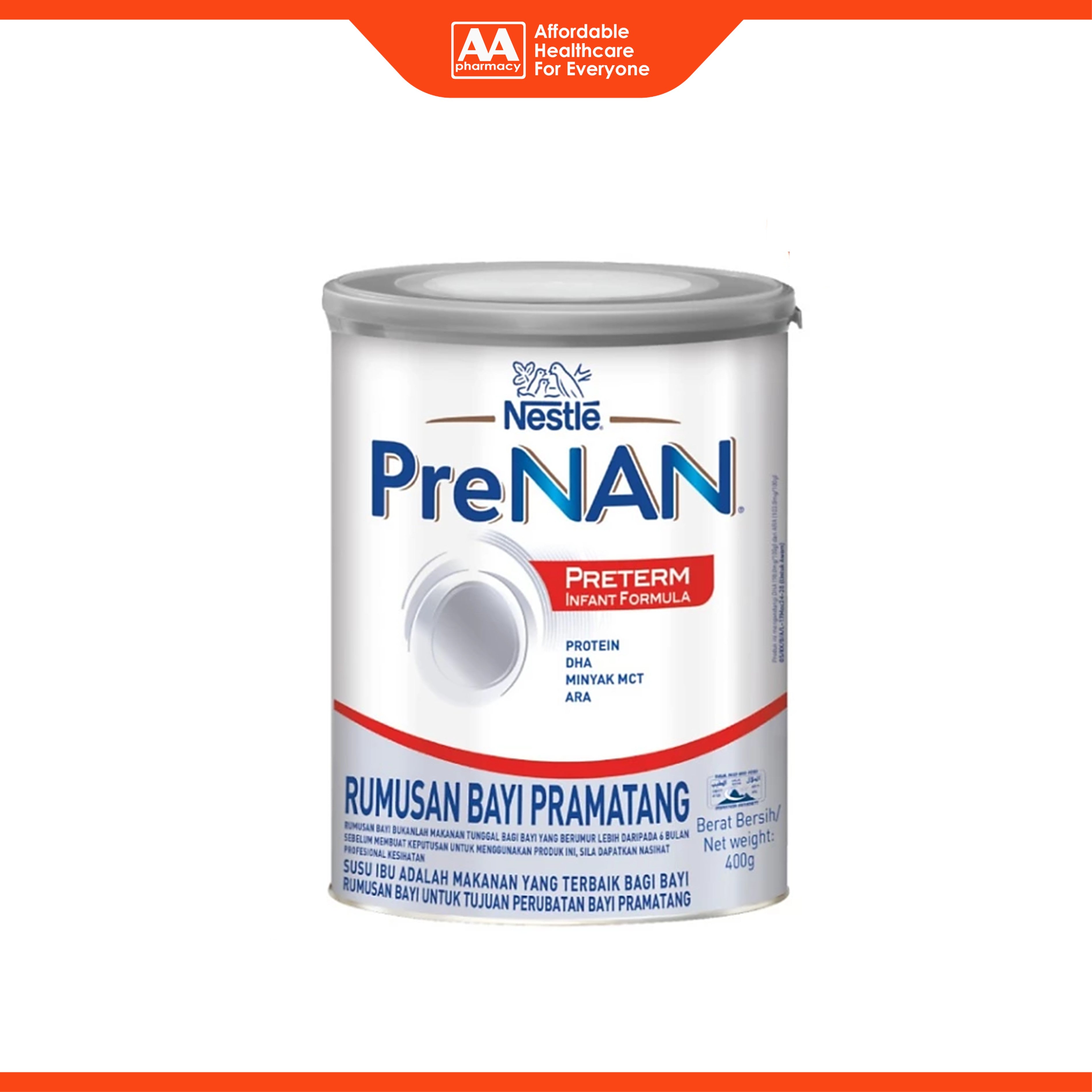 Nestlé PreNAN Preterm Infant Formula 400g (For Premature Infants)