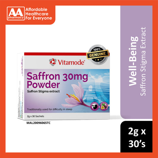 Vitamode Saffron Powder Sachet 2gx30's