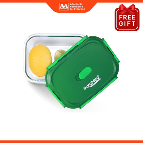 [NOT FOR SALE] AA FG: PureMed PureBox (Luminarc Glass Container) 650mL 1's