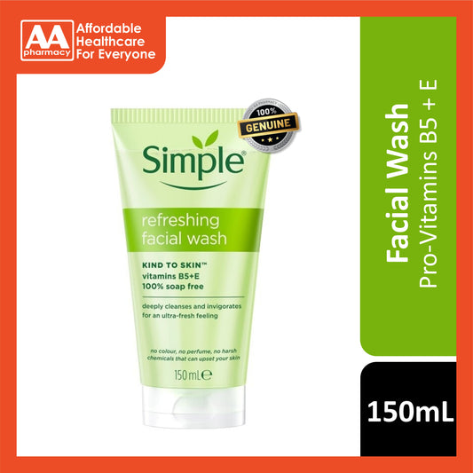 Simple Refreshing Facial Wash 150mL