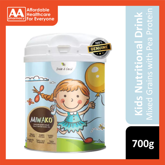 Miwako Mixed Grain with Pea Protein Isolates Milk Powder 700g (For Children Above 1 Year Old)