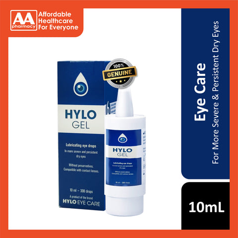 Hylo Gel Lubricating Eye Drops 10mL AA Pharmacy Hylo Gel Lubricating Eye Drops 10mL AA Pharmacy