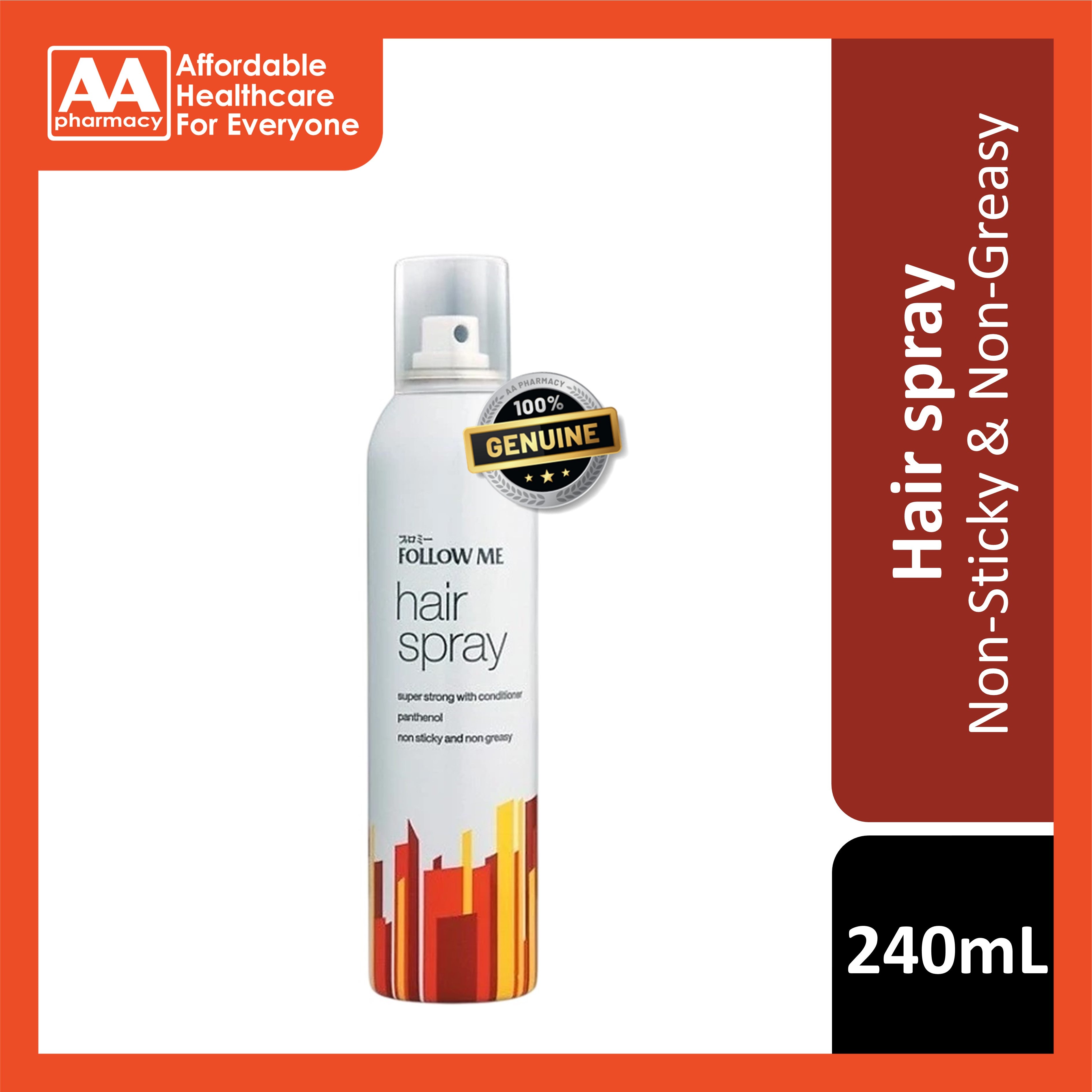 Follow Me Professional Hair Spray 240mL