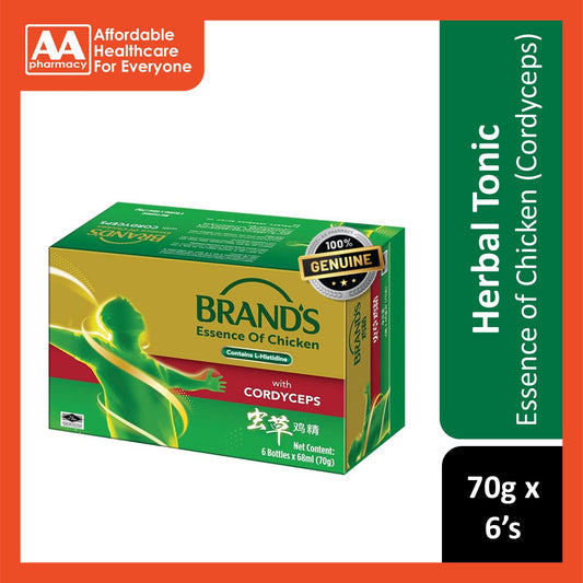 Brand's Essence Of Chicken with Cordyceps 70gx6's