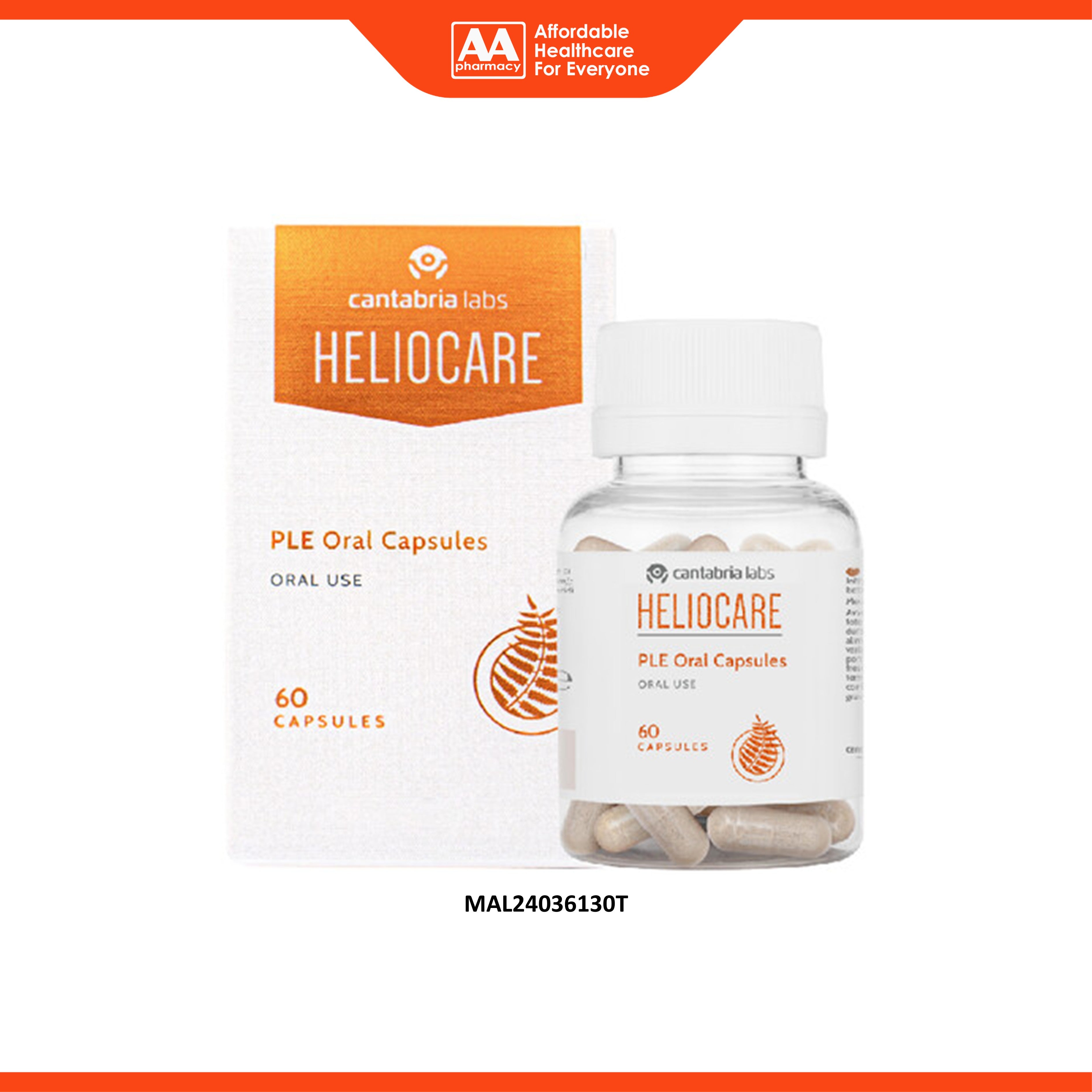 Heliocare PLE Oral Capsule (60's)
