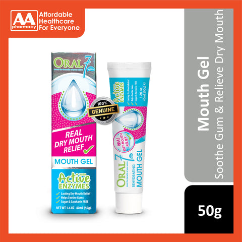 Oral 7 Moisturising Mouth Gel 50g