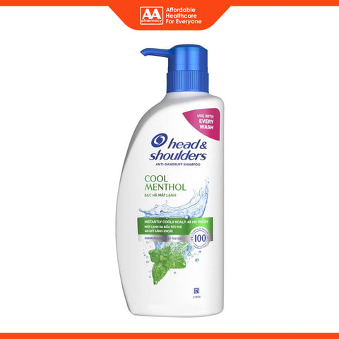 Head and Shoulders Anti-Dandruff Shampoo (Cool Menthol) 480mL