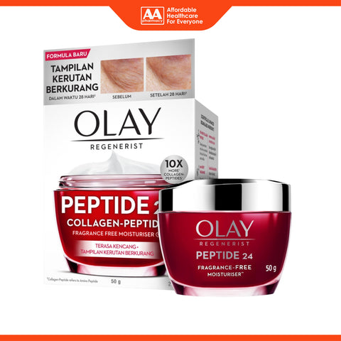 Olay Regenerist Collagen Peptide 24 Fragrance Free Moisturizer 50g