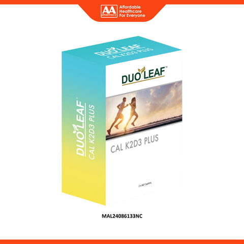 Duoleaf Cal K2D3 Plus Caplet 2x60's