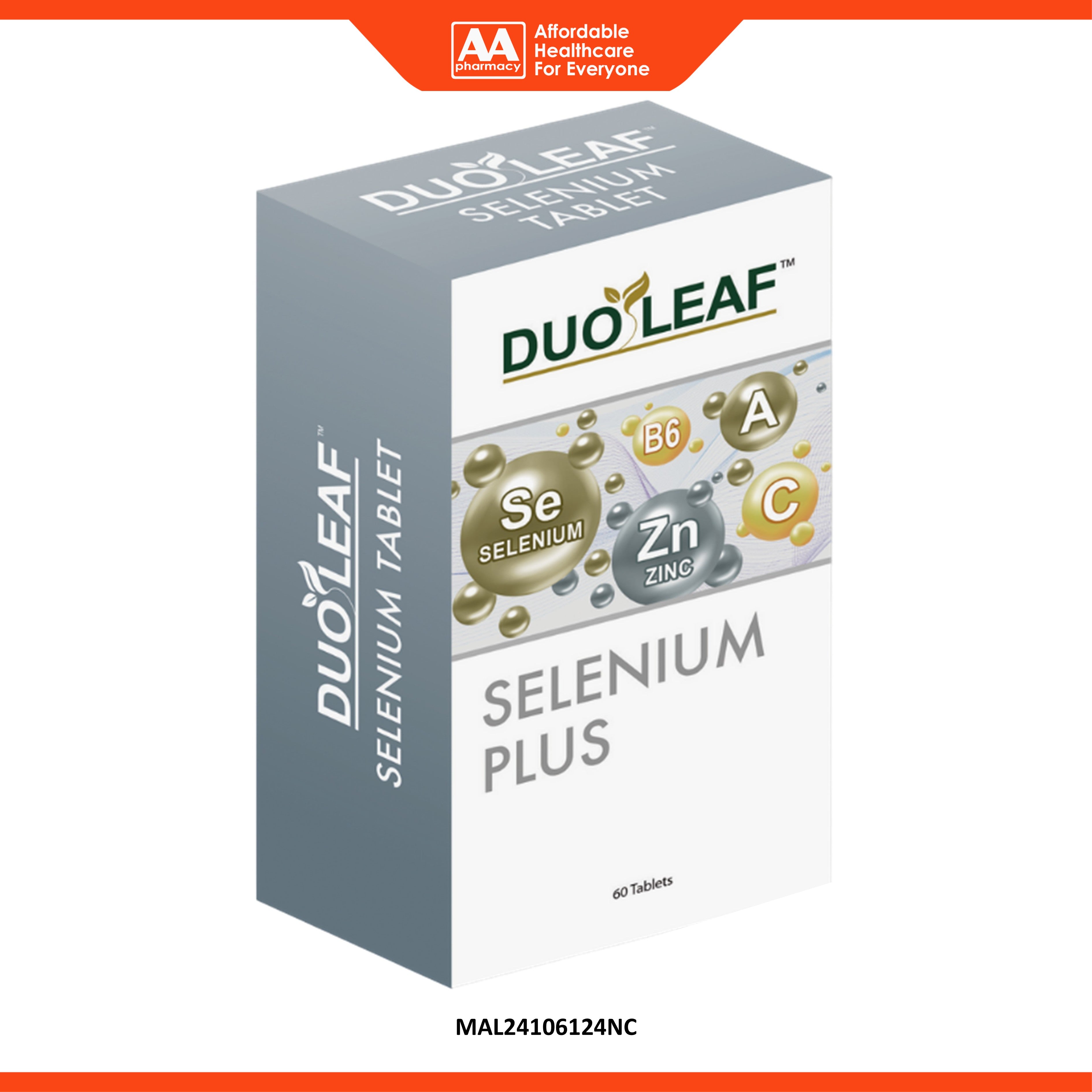 Duoleaf Selenium Plus Film-Coated Tablet 60's