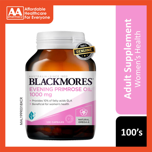 Blackmores Evening Primrose Oil 1000mg Softgel 100's