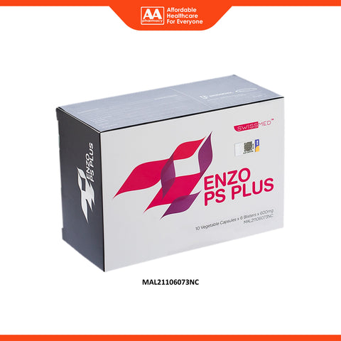 Swissmed Enzo PS Plus Vegecapsule 2x60's