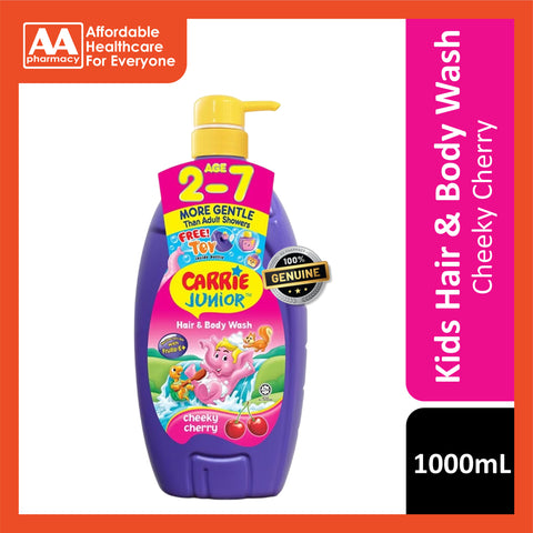 Carrie Junior Hair & Body Wash (Cheeky Cherry) 1000mL