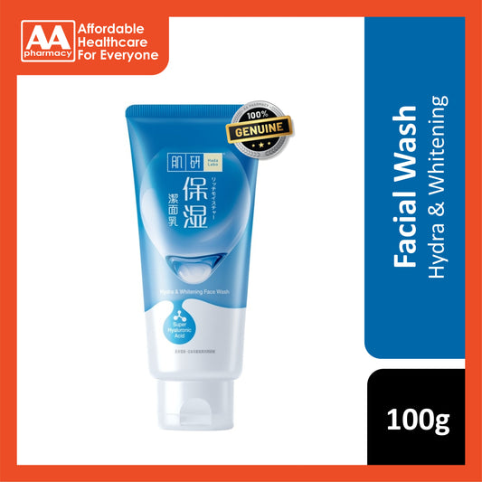 Hada Labo Hydra & Whitening Face Wash with Super Hyaluronic Acid 100g