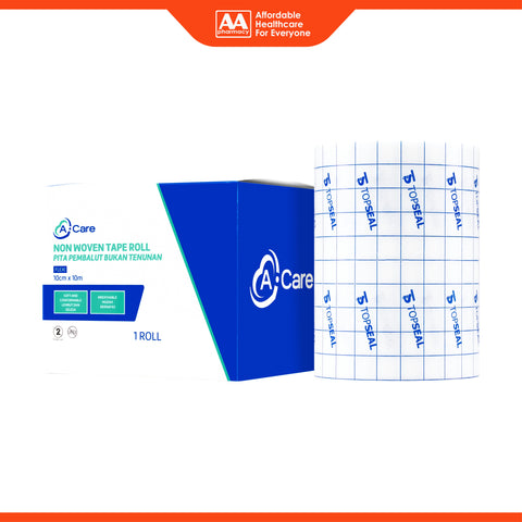 A-Care Non-Woven Tape Roll 10cmx10m 1's