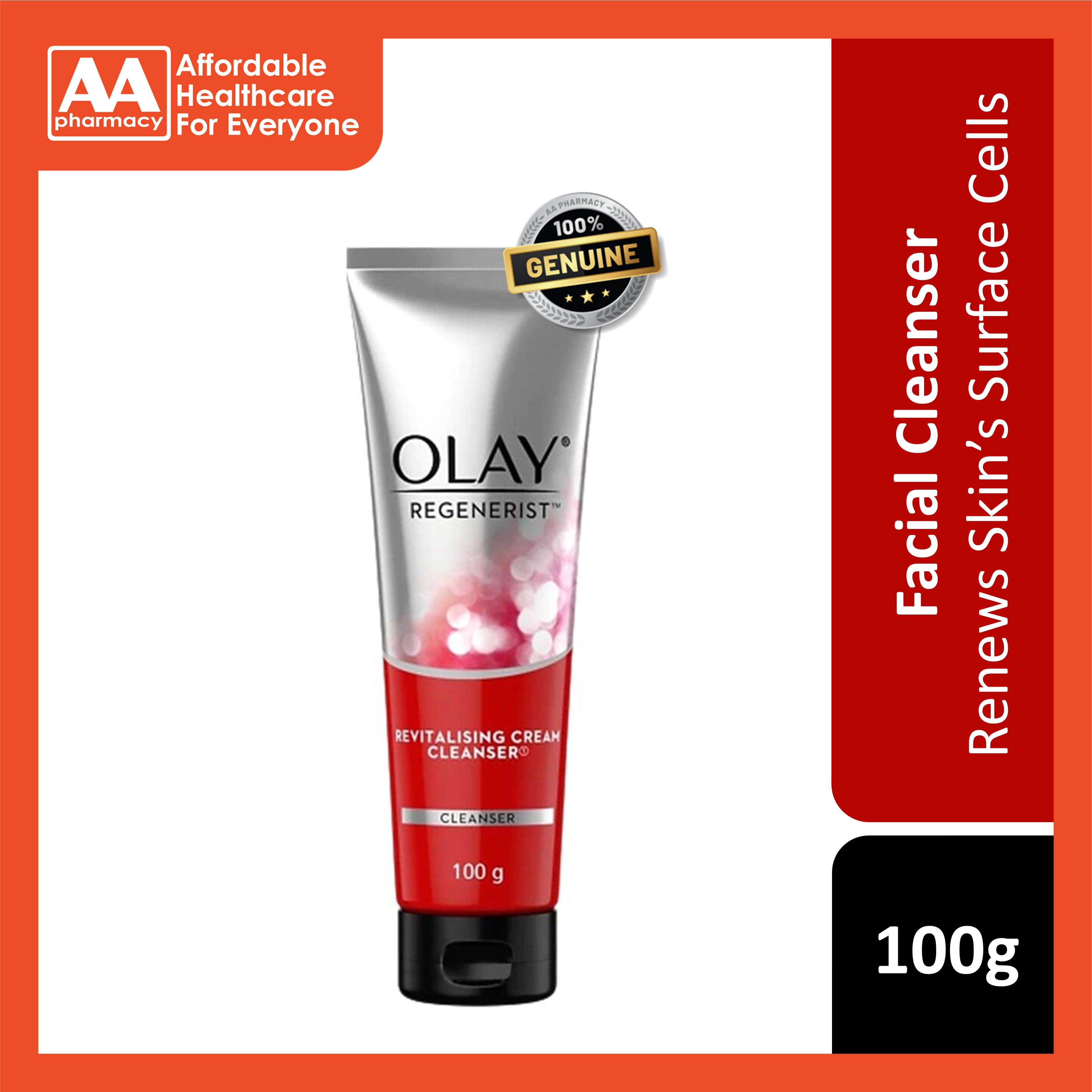Olay Regenerist Revitalising Cream Cleanser 100g