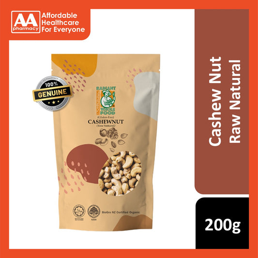 Radiant Raw Natural Cashew Nut 200g