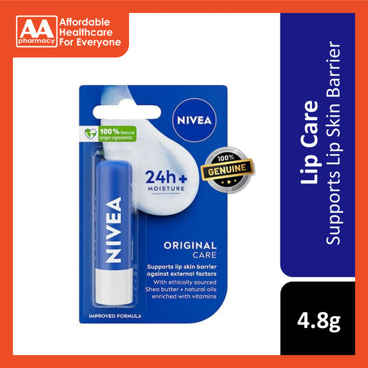 Nivea Original Care Caring Lip Balm 4.8g