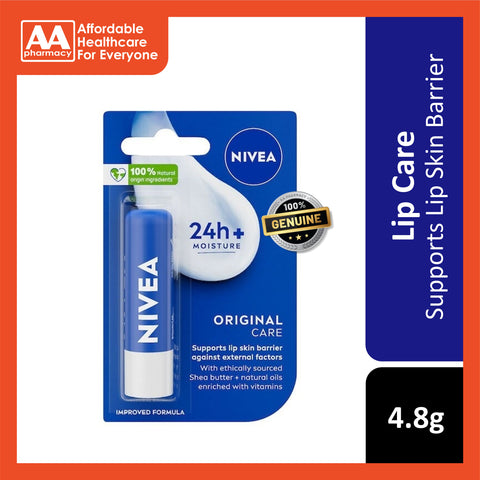 Nivea Original Care Caring Lip Balm 4.8g