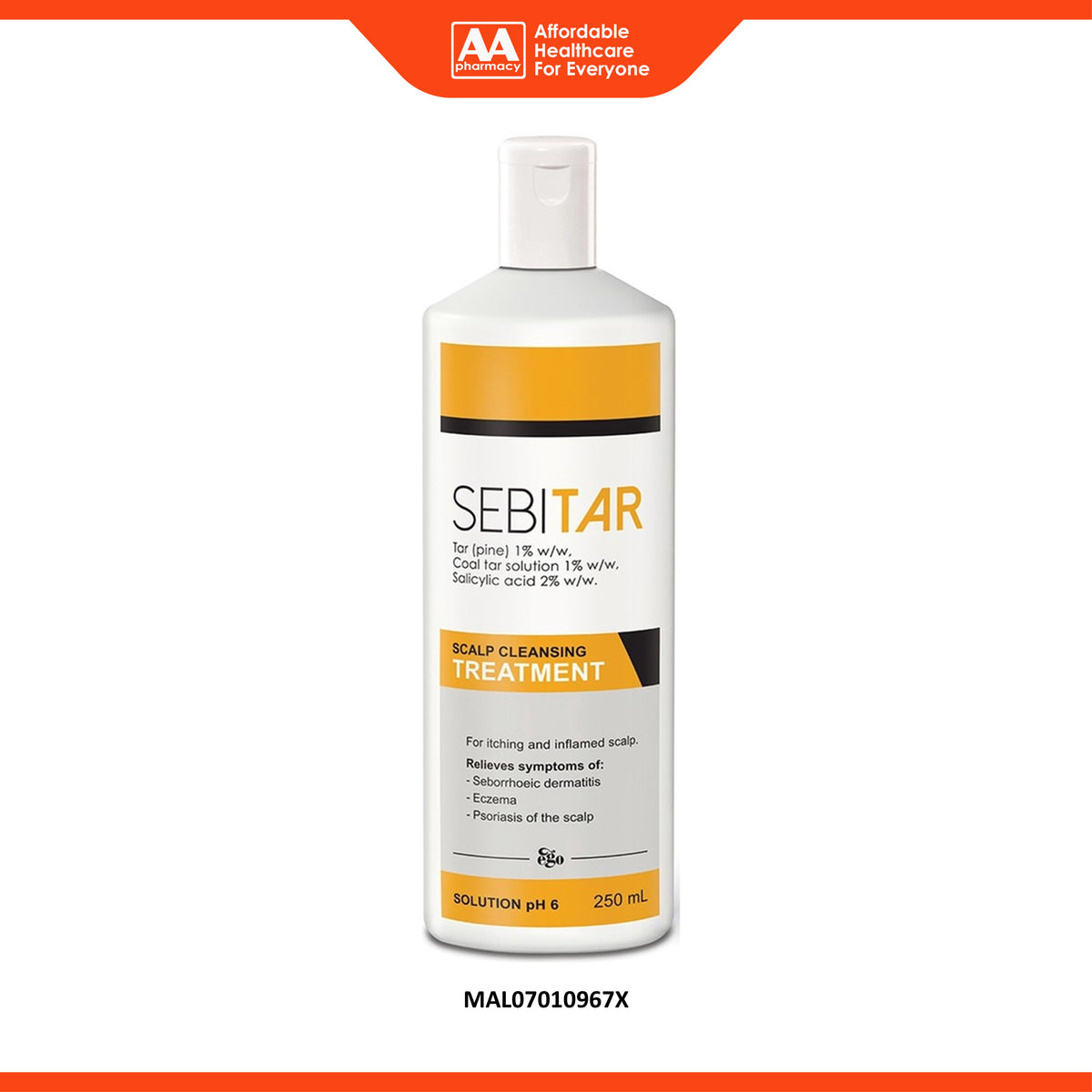 Sebitar Scalp Cleansing Treatment 250mL – AA Pharmacy